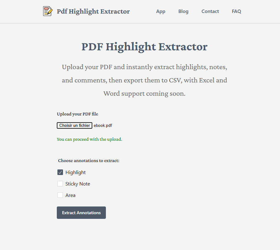 Herramienta de extractor de resaltado PDF - Extraer puntos destacados, notas y comentarios en PDF media 2