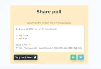 Yo! Polls gallery image