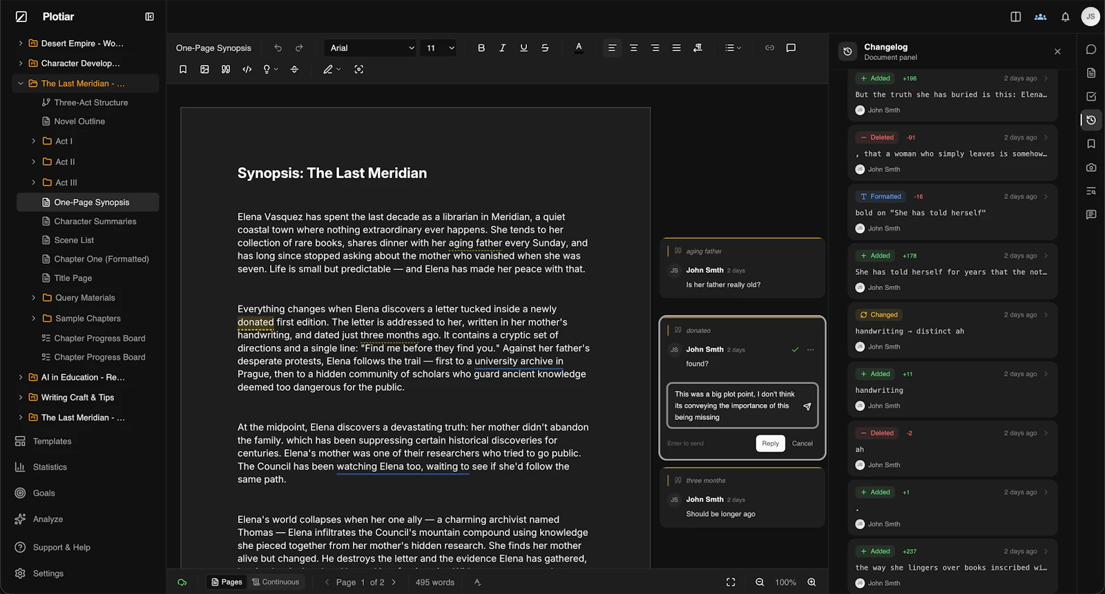 Plotiar screenshot 3