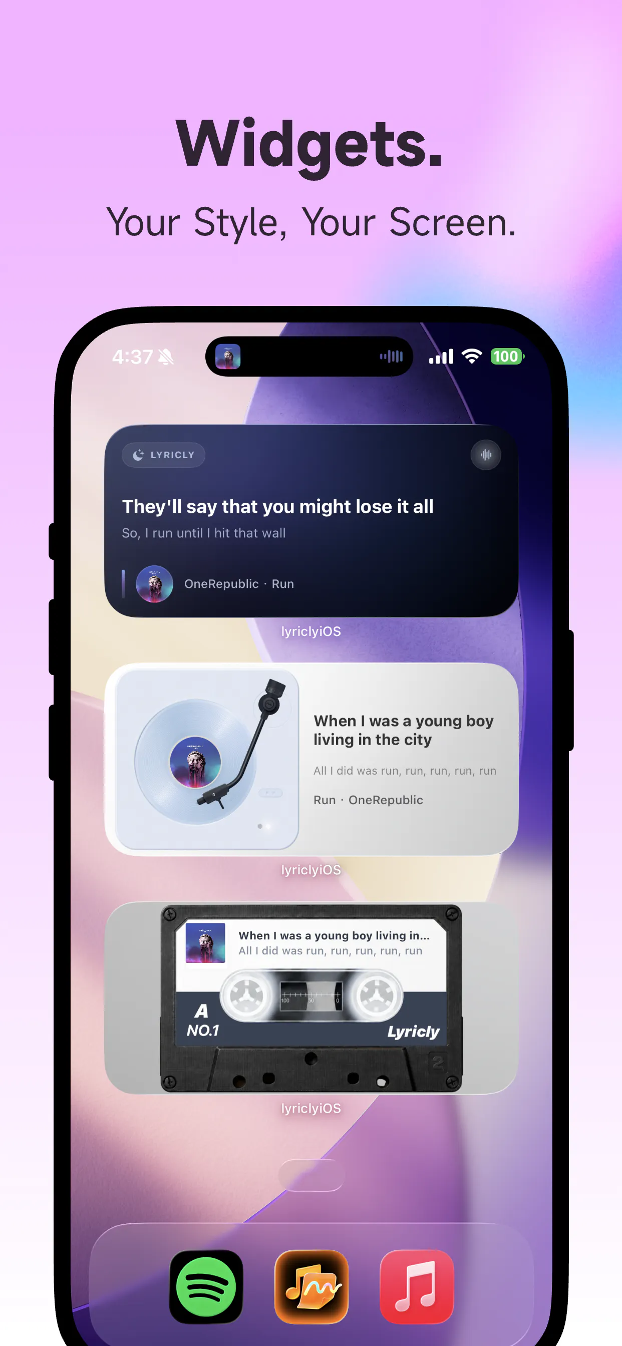 Lyricly gallery image