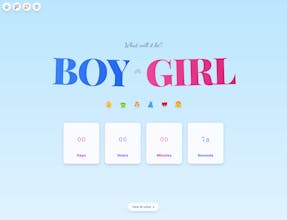 Gender Reveal online gallery image