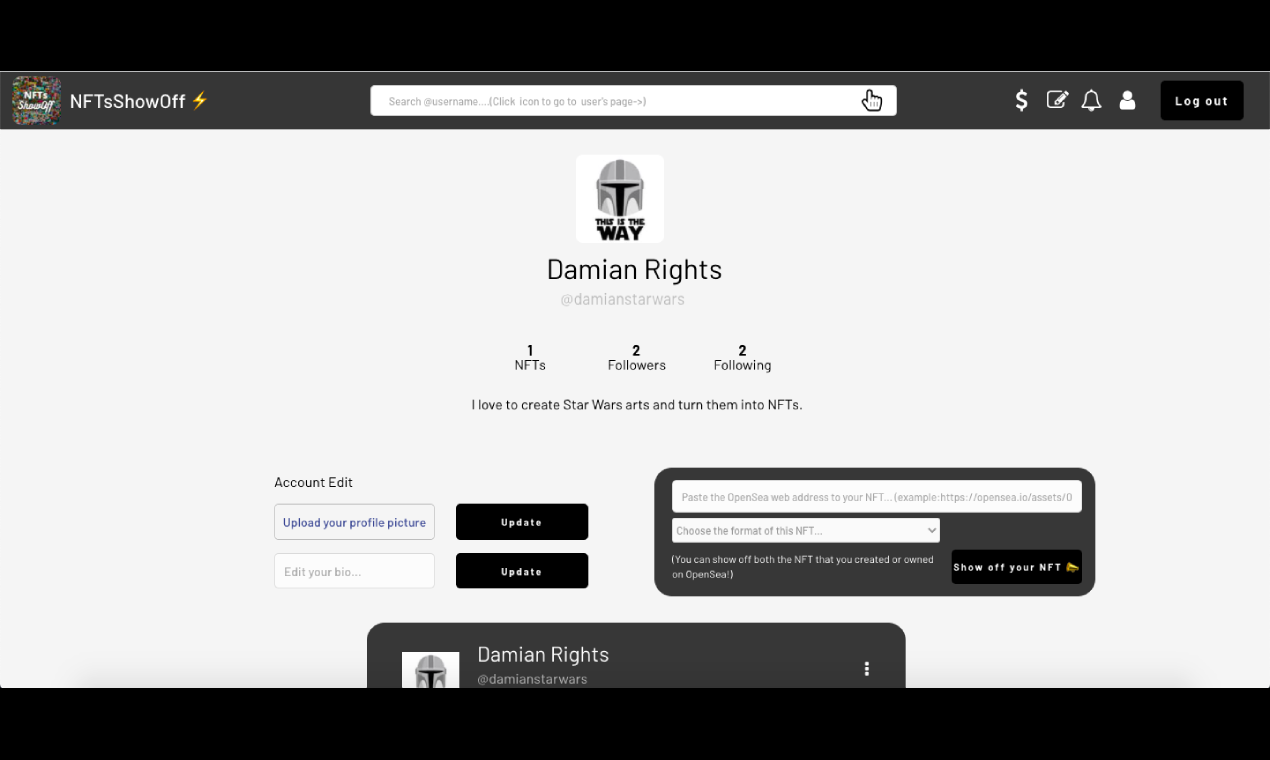 NFTsShowOff gallery image