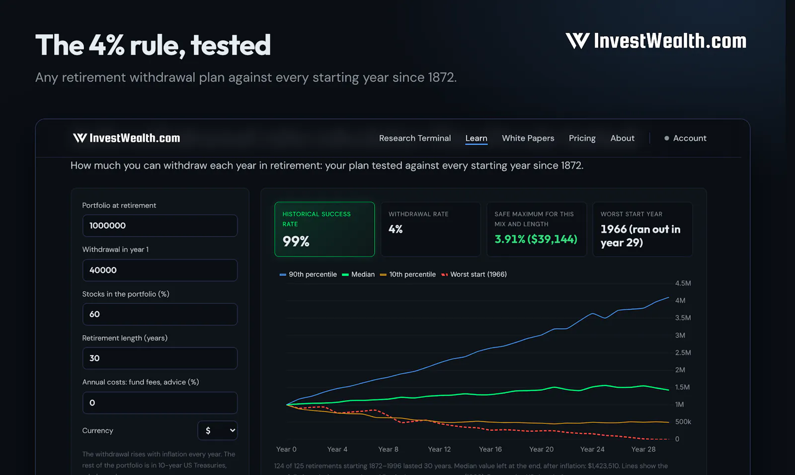 InvestWealth Research Terminal screenshot 3