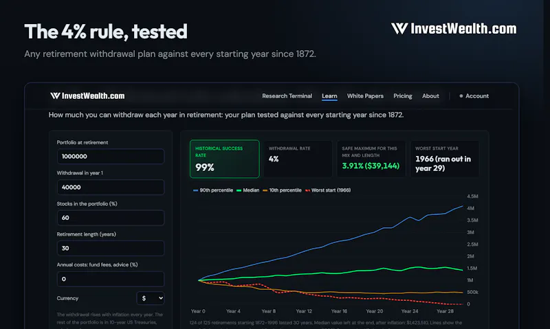InvestWealth Research Terminal screenshot 3