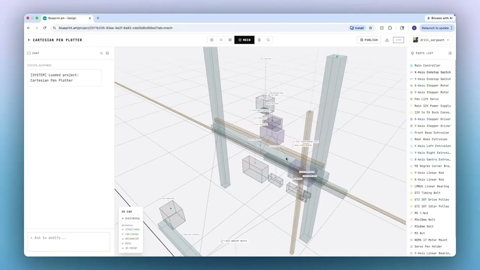 Blueprint.am screenshot 1 (video preview)