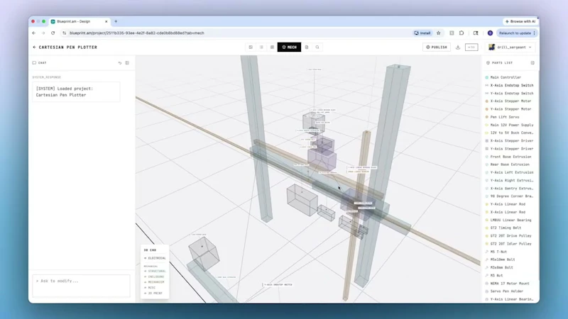Blueprint.am screenshot 1 (video preview)