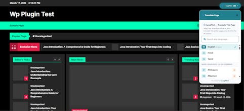 LangPilot gallery image