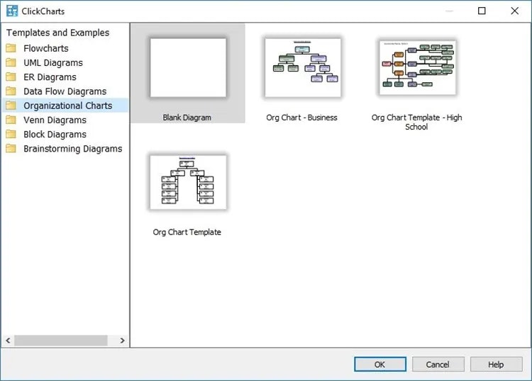 Software de diagrama de clickcharts y diagrama de flujo media 2