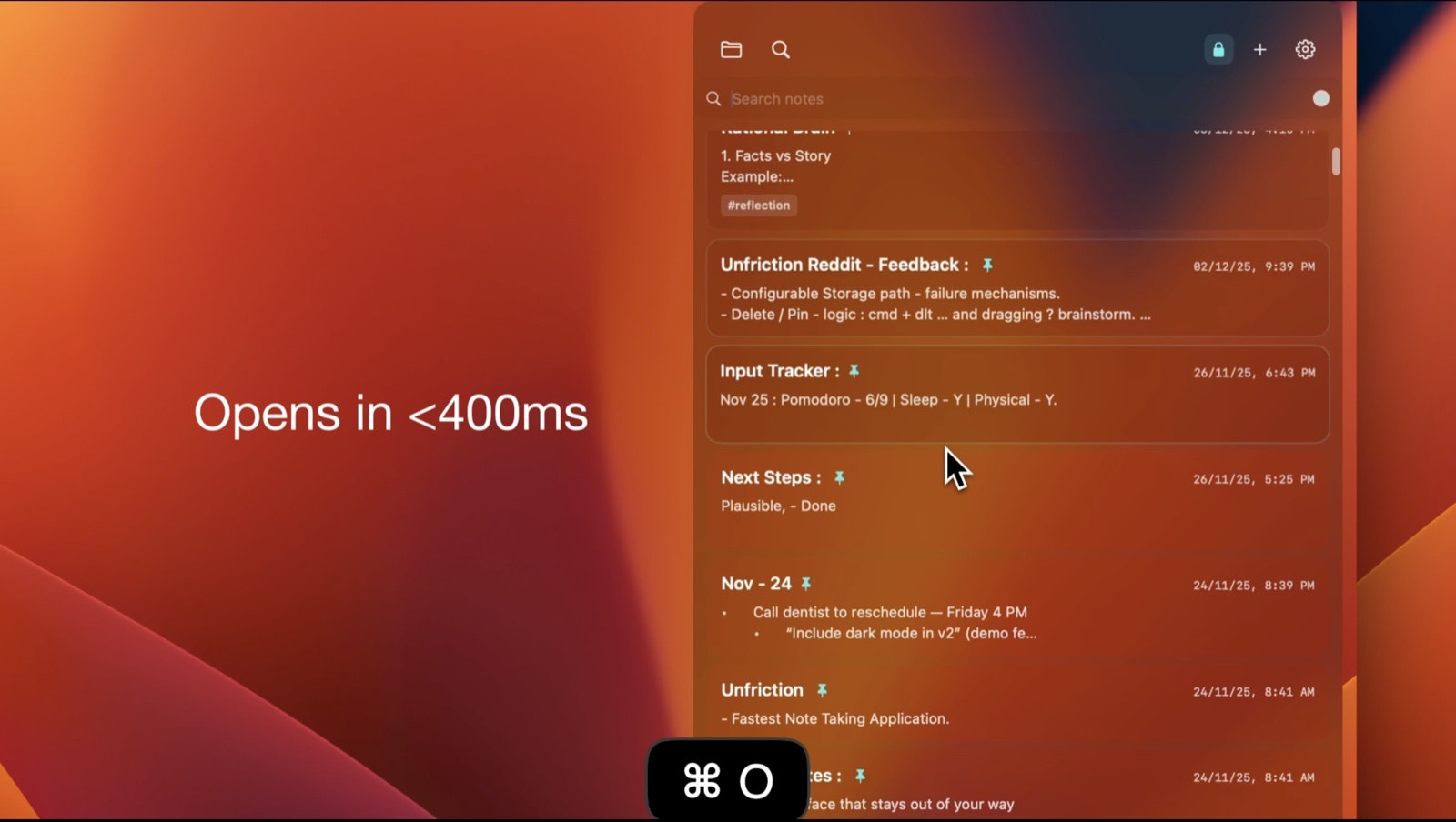 Unfriction - Screenshot 2 showing product features and functionality