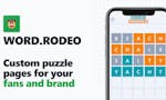 Custom Puzzle Pages from WORD.RODEO image