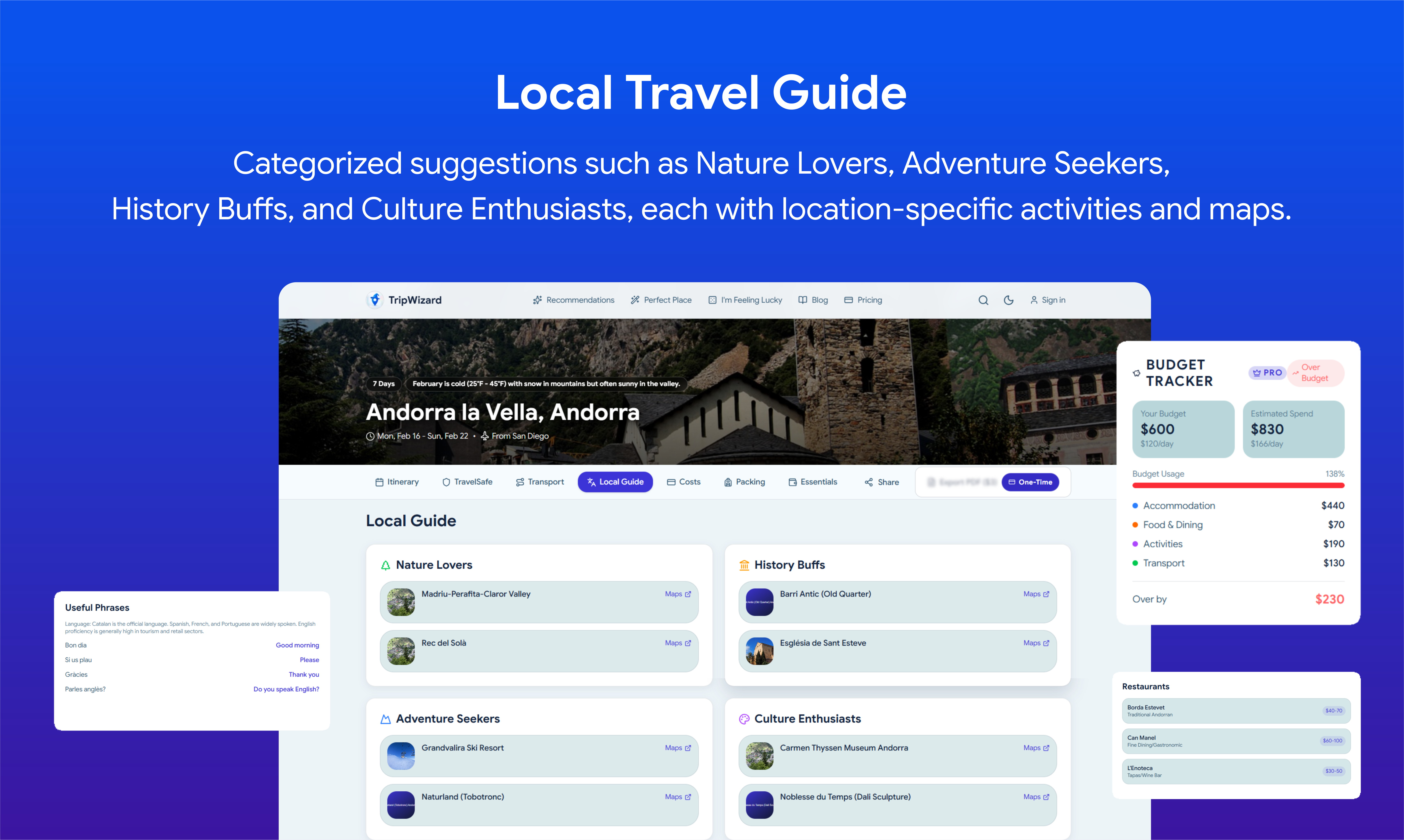 TripWizard gallery image