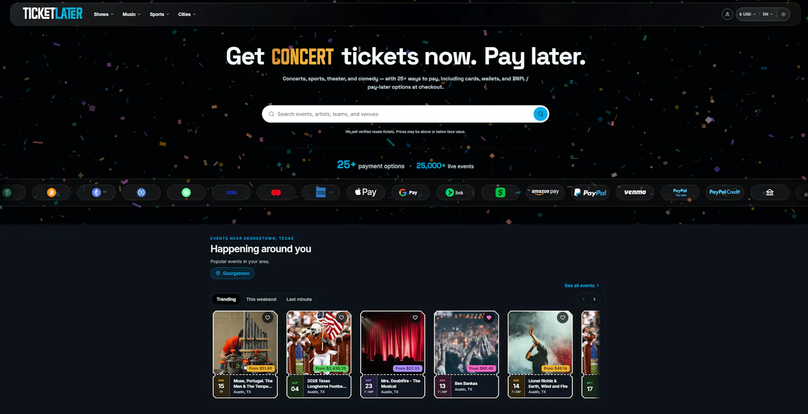 TicketLater screenshot 2
