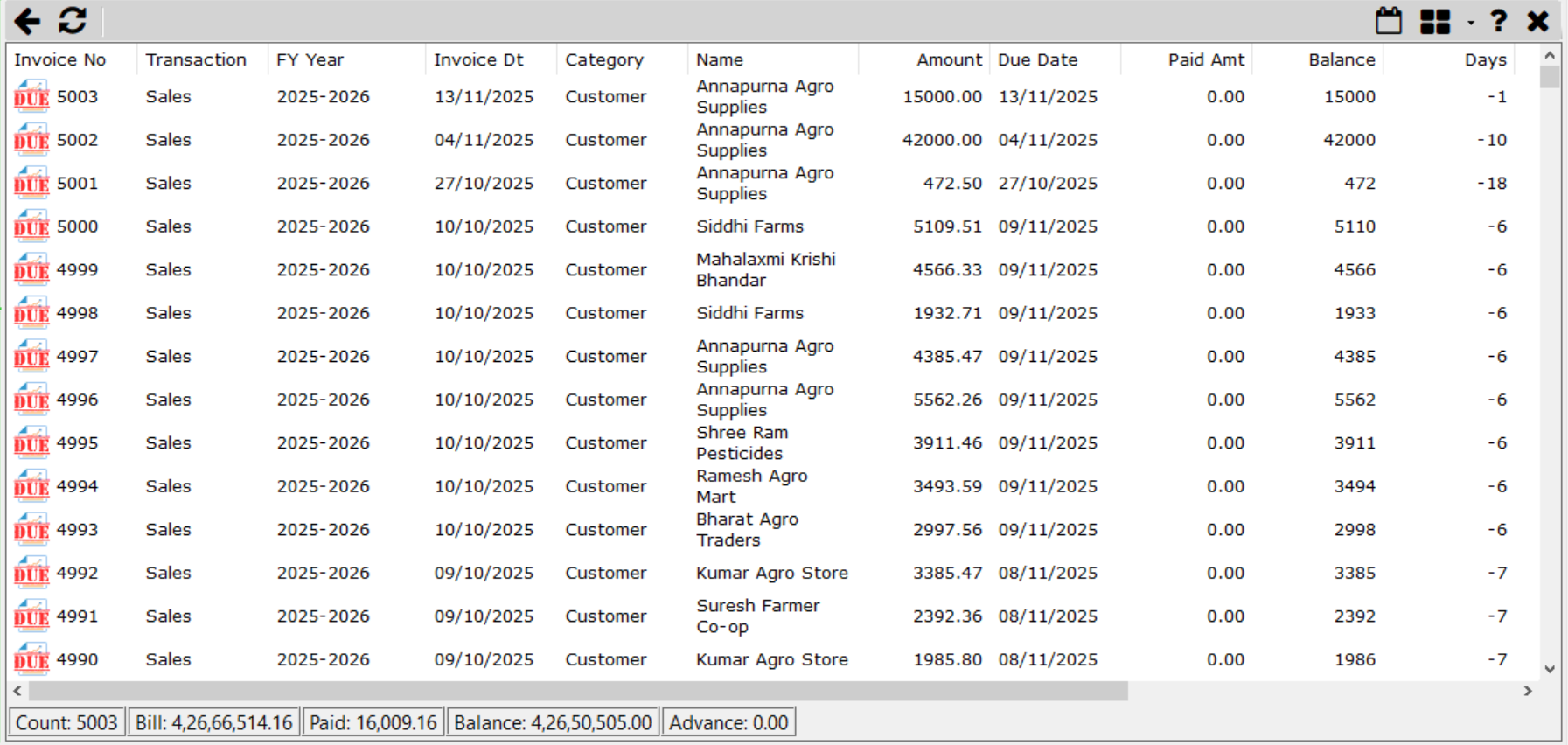 Spark ERP gallery image