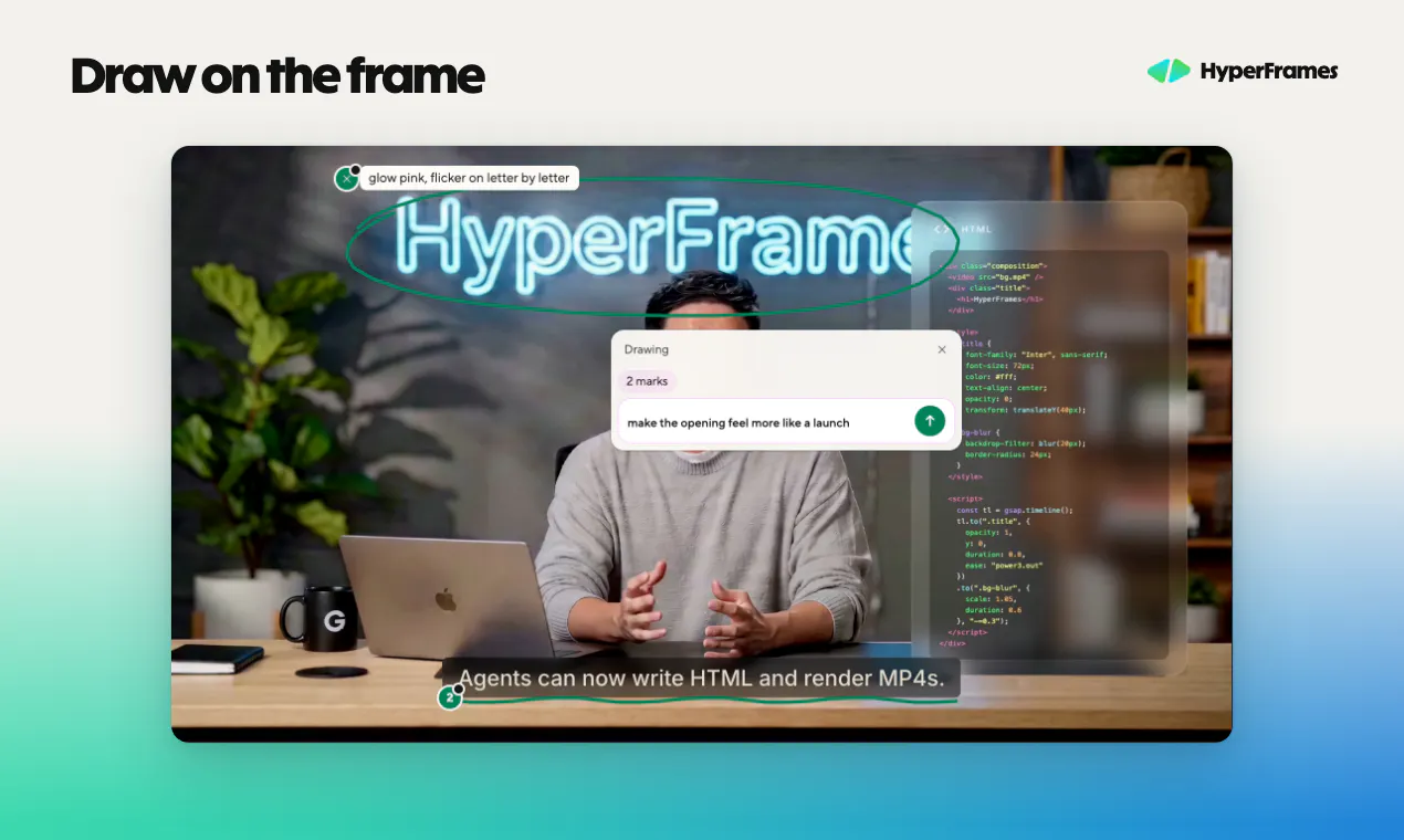 HyperFrames Studio (Desktop) screenshot 3