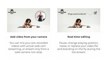 Live stream Pre-Recorded videos gallery image