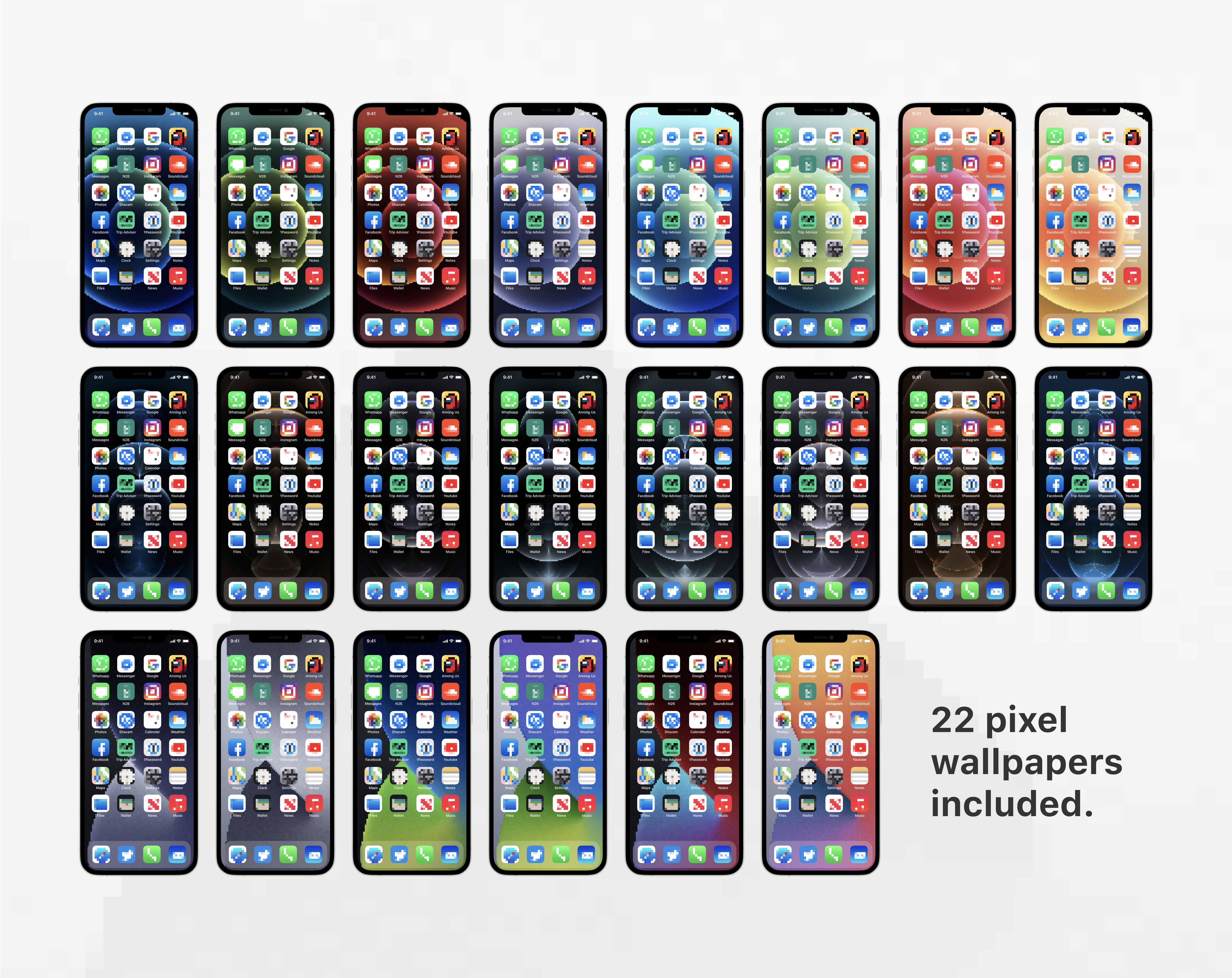 Pixel iOS App Icons gallery image