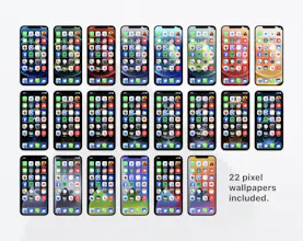 Pixel iOS App Icons gallery image