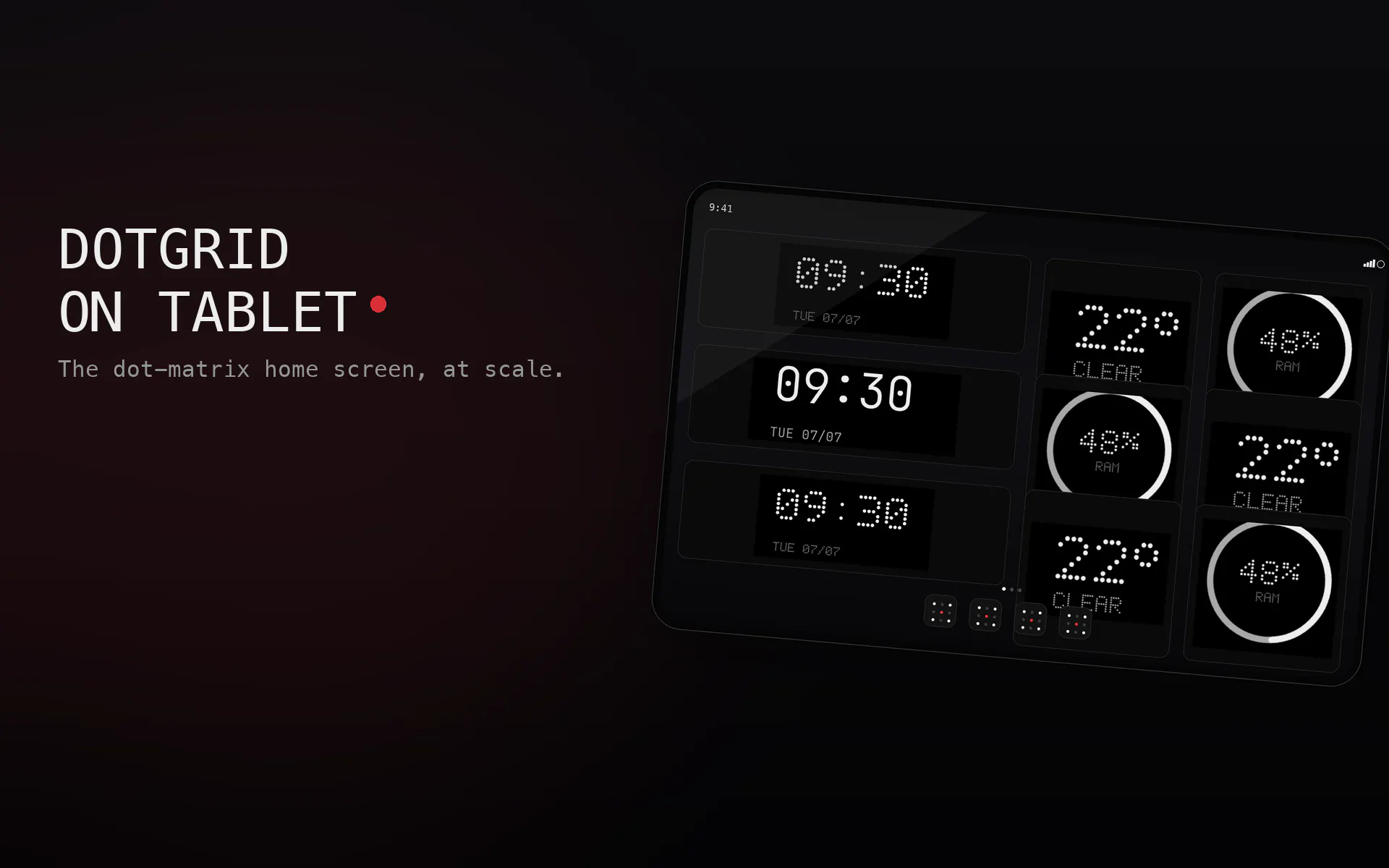 Dotgrid — Dot Matrix Widgets gallery image