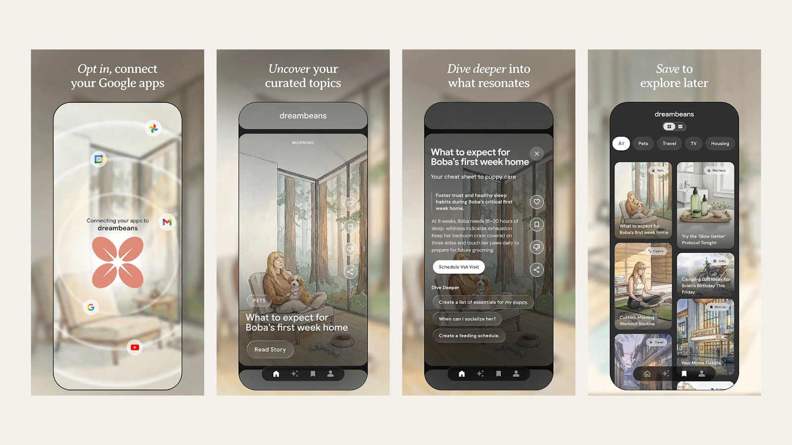 Dreambeans by Google Labs screenshot 9
