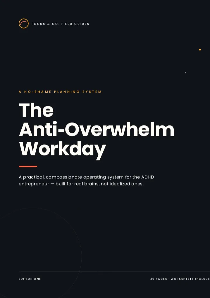 The Anti-Overwhelm Workday —  gallery image