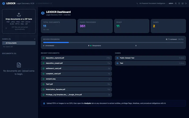 LEXOCR screenshot 1