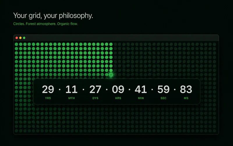 Aevum — Your life, Rendered in real time screenshot 6