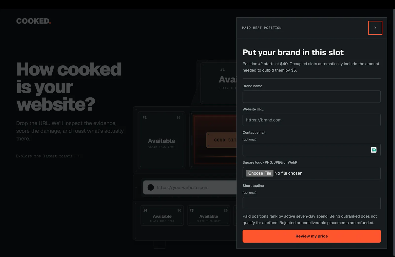 Cooked. screenshot 2