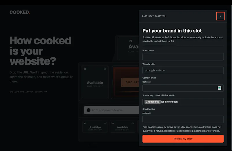 Cooked. screenshot 2