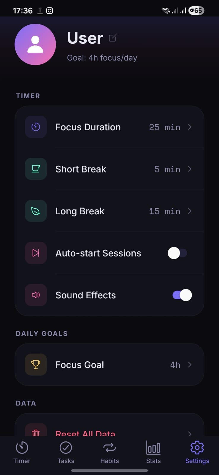 ZenFlow : Task Manager & Focus gallery image