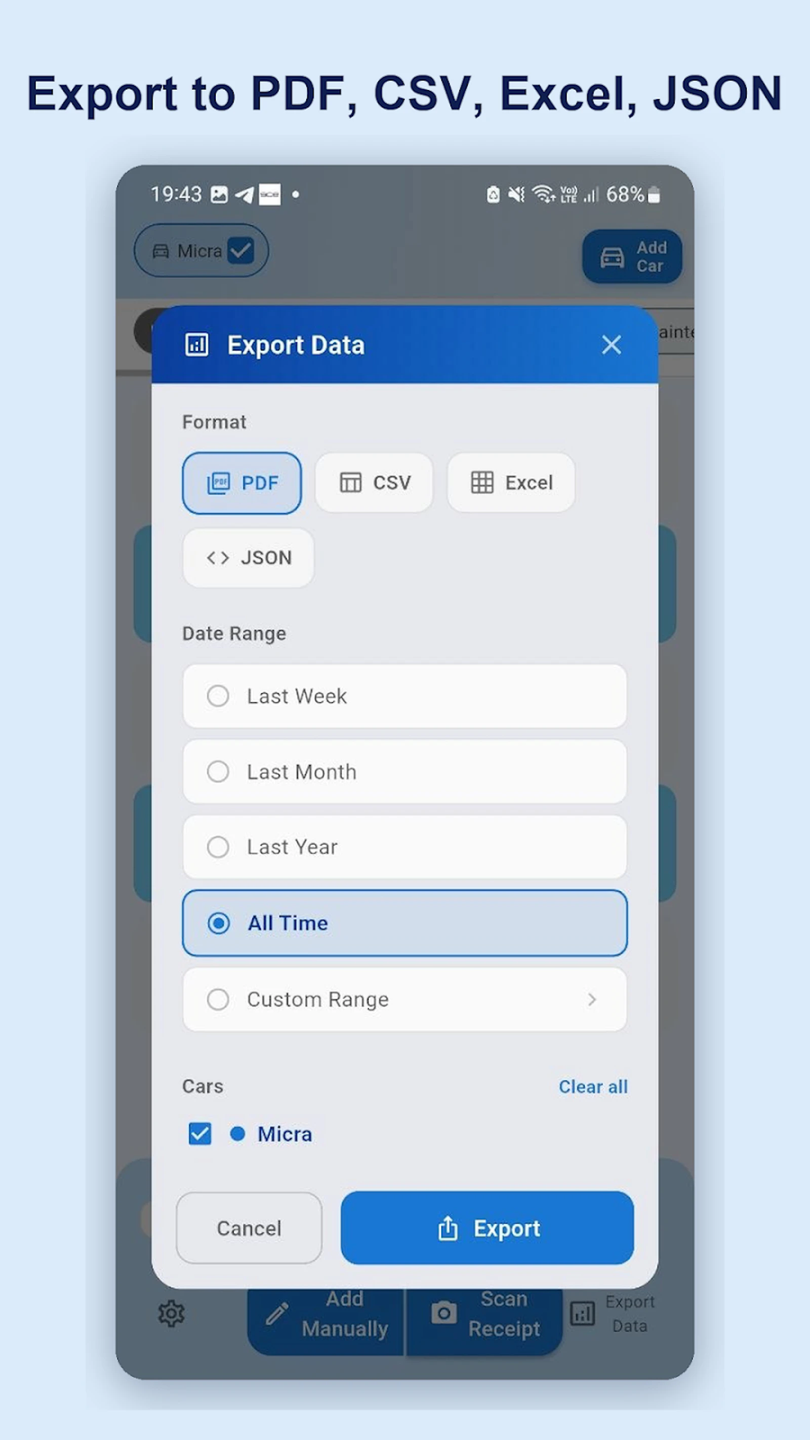 CarEx - Easy expense tracker screenshot 2