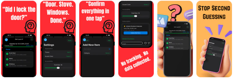 Did I Lock It - Home Checklist screenshot 1