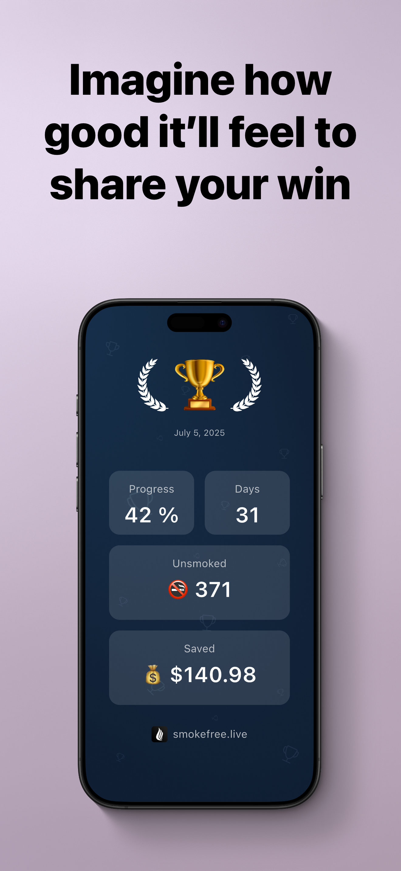 SmokeFree with your own plan - Smoke Free got a huge update with new functions and designs media 5