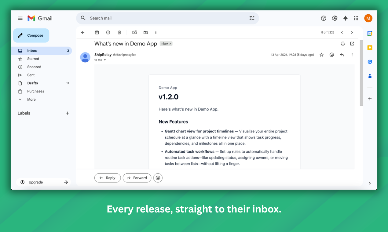 ShipRelay gallery image