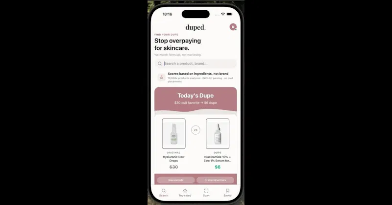Duped: Skincare Dupe Finder screenshot 6
