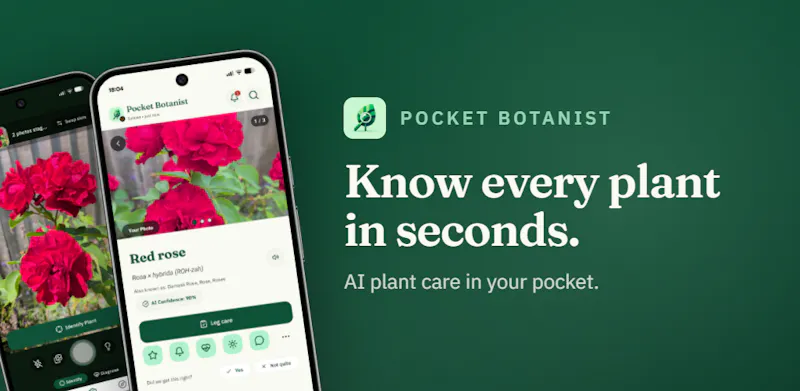 Pocket Botanist: Plant ID and Care screenshot 1
