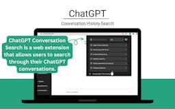 ChatGPT Conversation History Search media 2