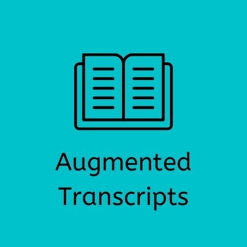 Augmented Transcripts