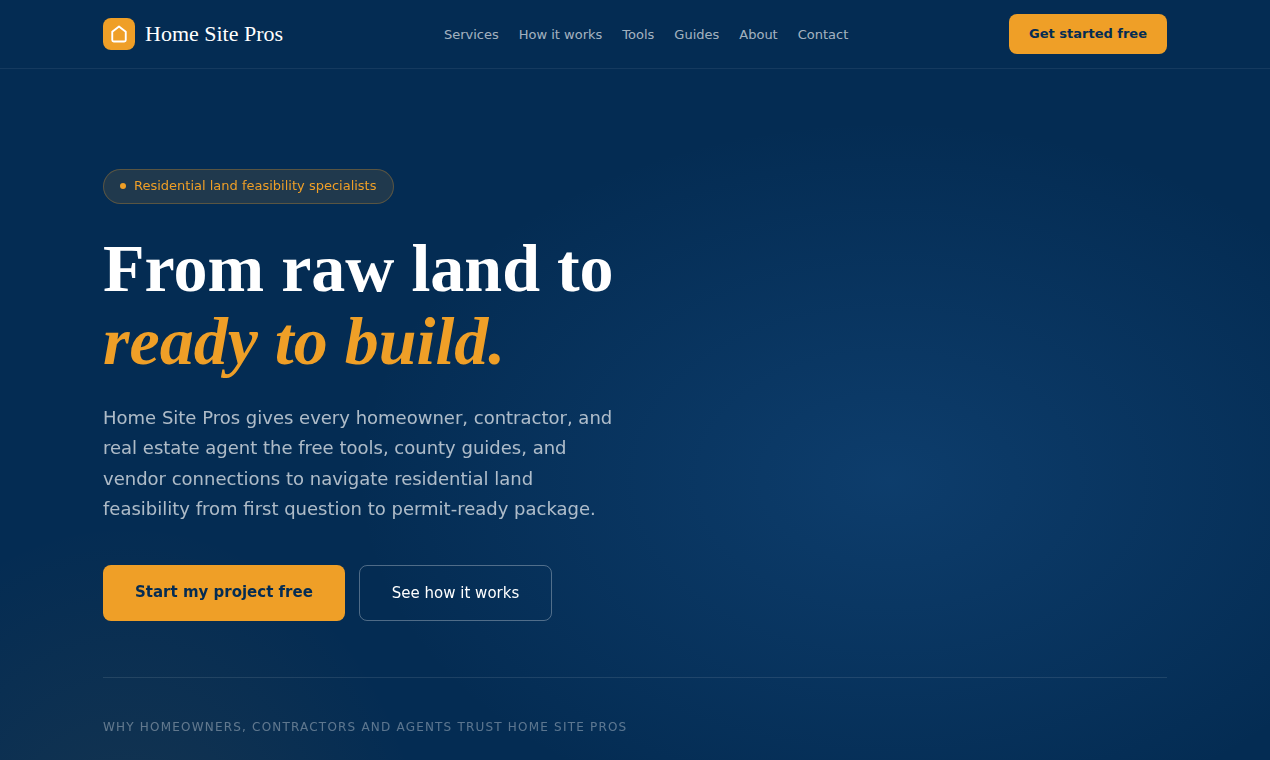 Home Site Pros - Raw Land Ready to Build gallery image