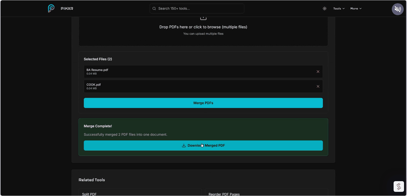 PIKXR - Main product screenshot demonstrating key features and user interface