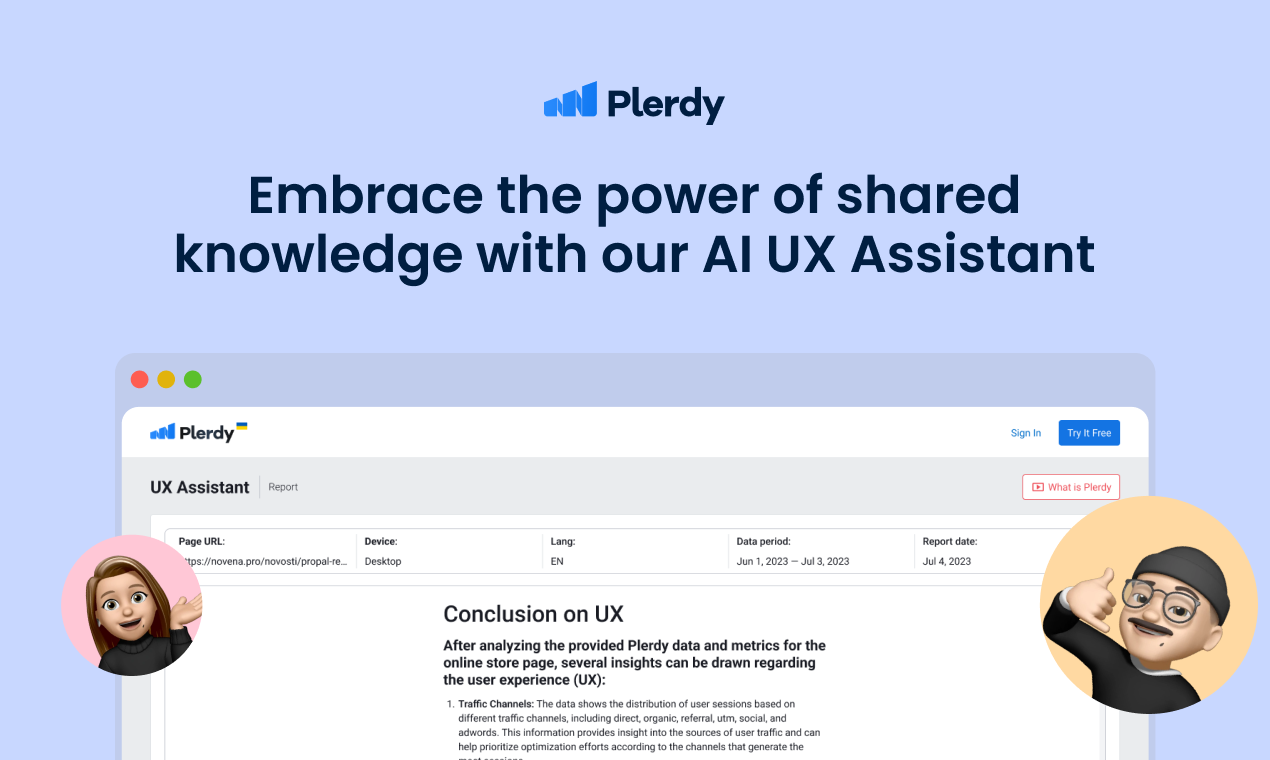 Assistente Plerdy Ai UX media 3