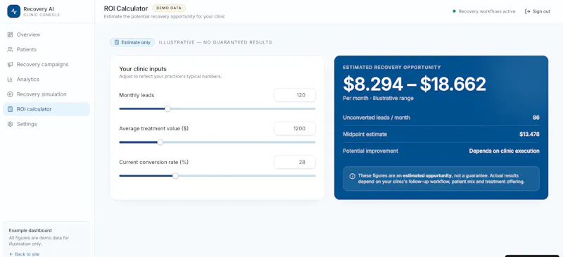 Dental Revenue Recovery AI screenshot 4