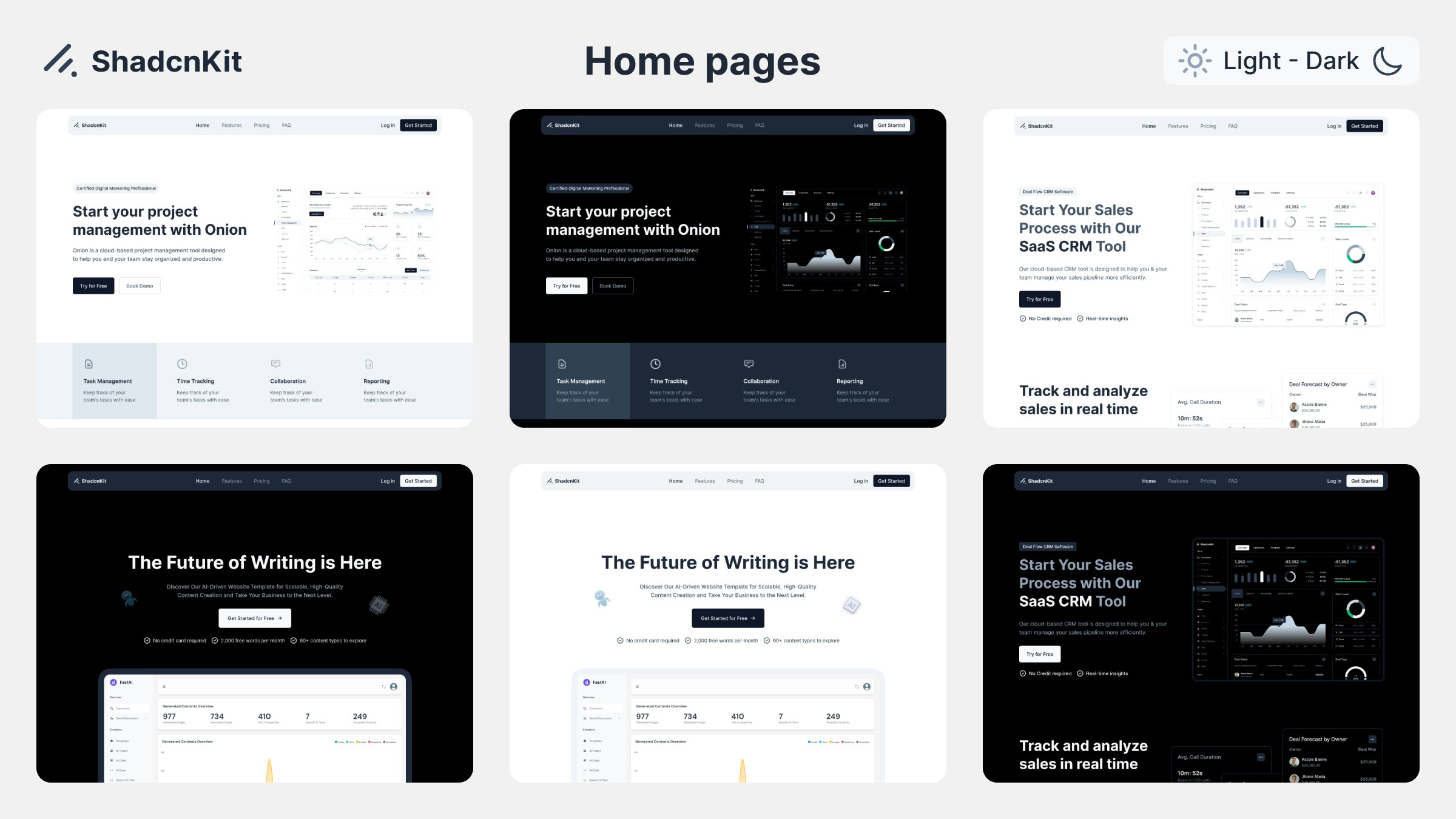 Shadcnkit - Los bloques web que faltan para shadcn/ui que ahorra tiempo y dinero media 5