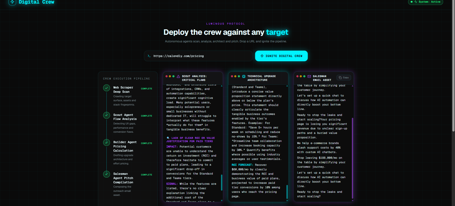 Digital Crew — Luminous Protocol gallery image
