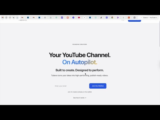 Tubevo — YouTube on Autopilot gallery image
