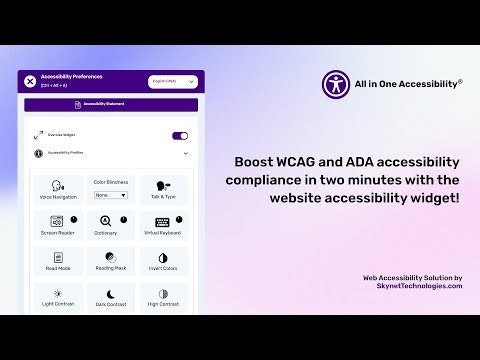 All in One Accessibility gallery image