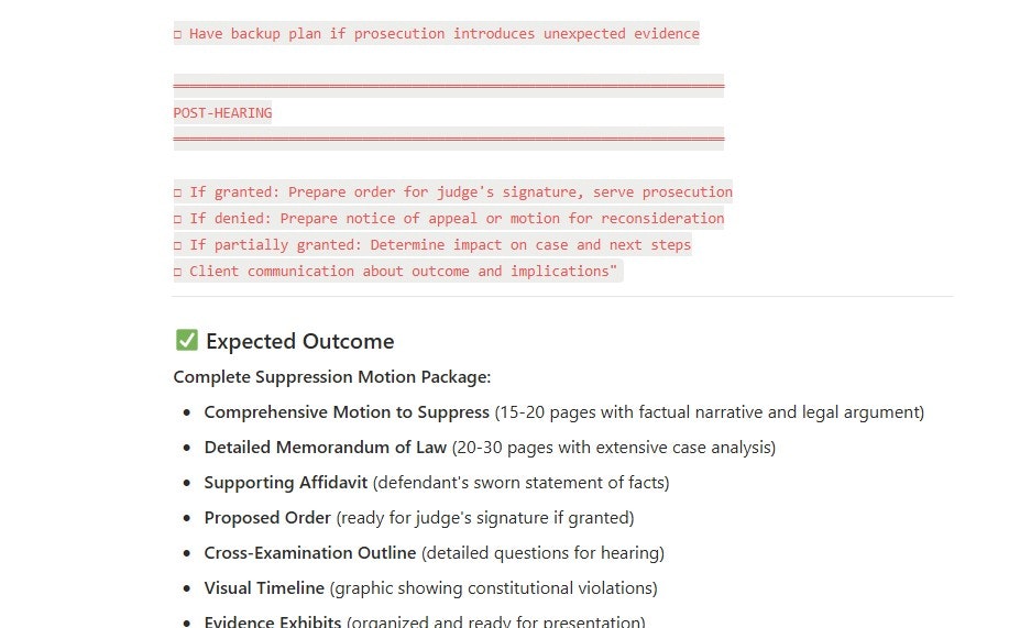 ⚖️ Claude Cowork Criminal Defense Lawyer gallery image