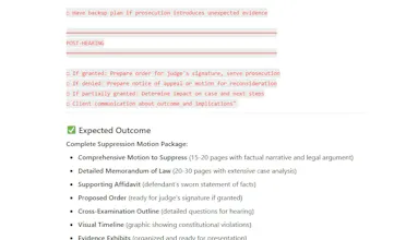 ⚖️ Claude Cowork Criminal Defense Lawyer gallery image