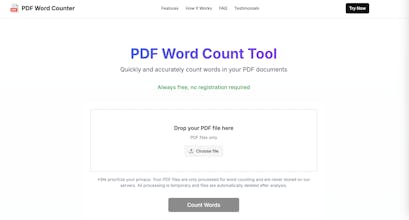 PDF Word Counter gallery image