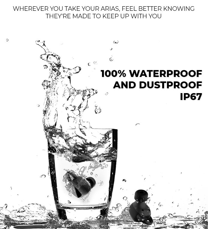 ARIA Waterproof Earbuds 🎵 💦 gallery image