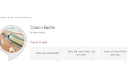 Ocean Bottle Alexa Skill media 2
